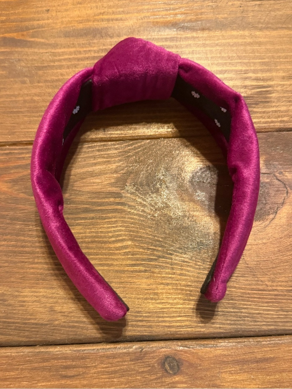 Lele Sadoughi Knotted Velvet Wide Headband